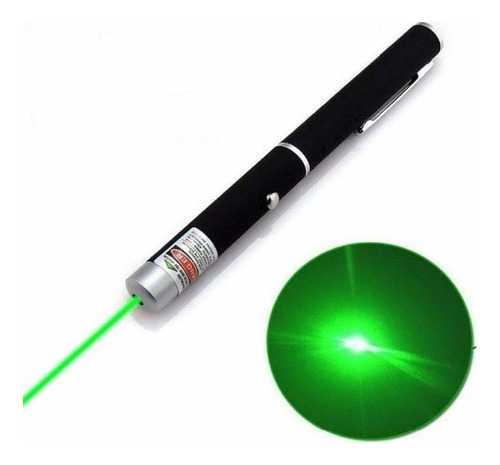 Puntero Láser 500 Metros Verde Lapicero Laser Potente