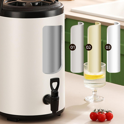 Dispensador De Bebidas Aislado,barril Aislado,acero 8 Litros