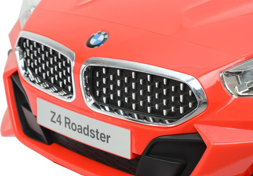 Bmw Z4 Eléctrico Para Niños Con Control Remoto Y Luces Rojo