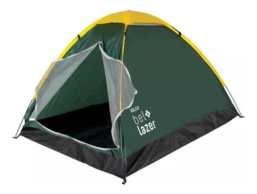 Barraca Camping 2 Pessoas Iglu Tenda Acampamento Bel + Bolsa