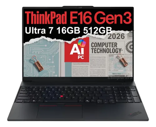 Notebook Lenovo Thinkpad E16 Gen 3 Business Ai Pc 16 Fhd+