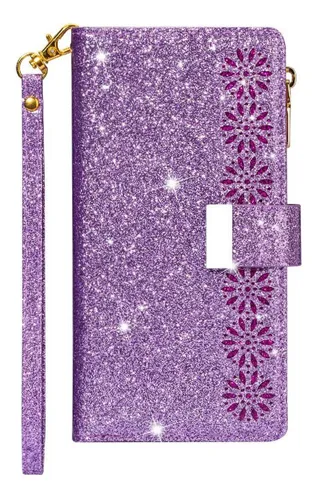 Cartera Con Brillo For Samsung Galaxy Note10 Lite Wallet