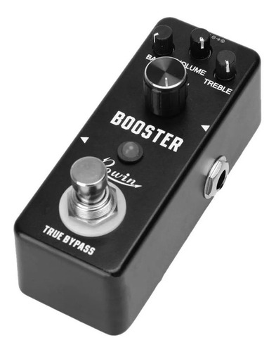 Pedal De Efecto , Booster Lef-318 Rowin Color Negro
