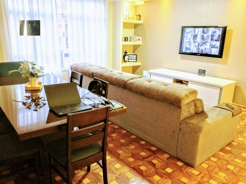 Imagem 1 de 27 de Apartamento A Venda No Bairro Embaré Em Santos - Sp. - 630-1