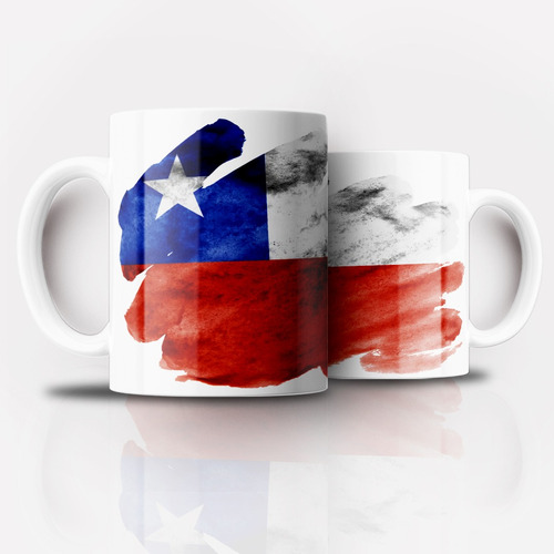 Tazón Taza Personalizada Fiestas Patrias Bandera