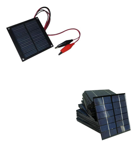 0.5w 5v 100ma Mini Módulo De Panel Solar Pequeño 2w 6v 330ma