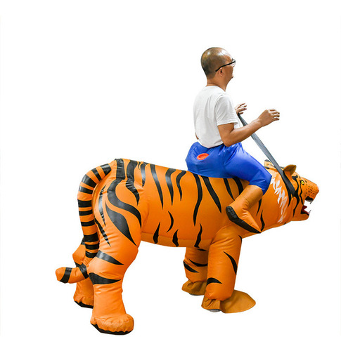 Descuento. Aplicable A: Traje Inflable De Tigre Para Montar