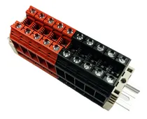 Comprar Bloque Terminal Riel Din Conector Caja Banda Awg Amperio