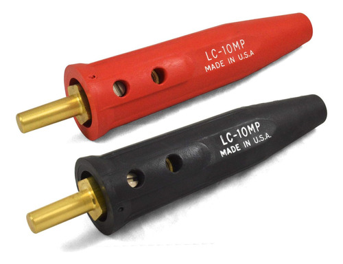 Enchufe Cónico Cables Lenco Lc10mp (rojo Y Negro) Sold...