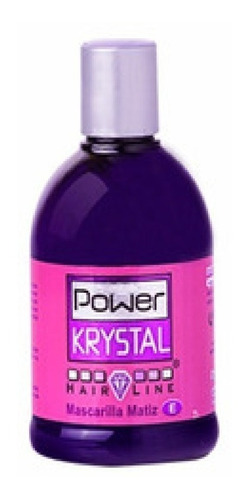 Mascarilla Matiz Power Krystal Con Enjuague 250 Ml Mechas