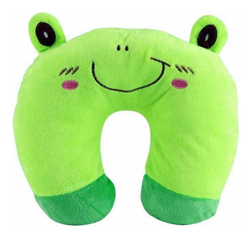 Almohada Verde Para El Cuello Ranita