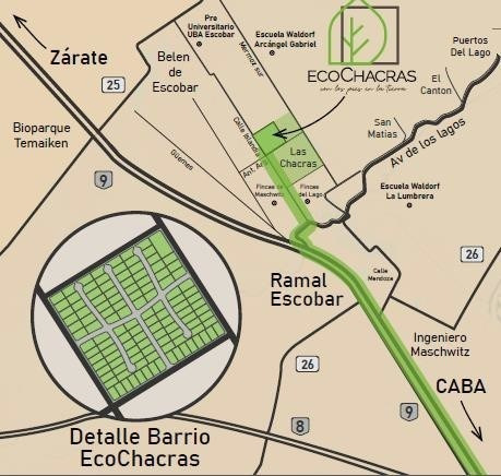 Imagen 2 de 3 de Lote En Venta En Belen De Escobar, Escobar, G.b.a. Zona Norte