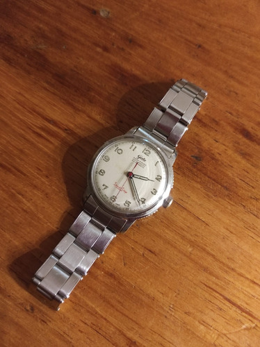 Reloj Gala Shock - Stop ( Calatrava ) Swiss Coleccion Acero Inoxidable Plateado Plata