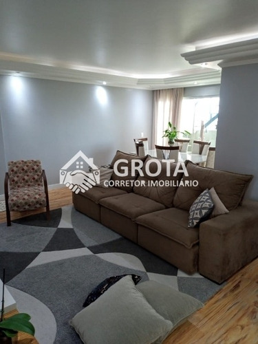 Imagem 2 de 25 de Lindo Apartamento Em Condomínio Cobertura Para Venda No Bairro Vila Nova Savoia, 3 Dorm, 1 Suíte, 3 Vagas, 190 M - 1860