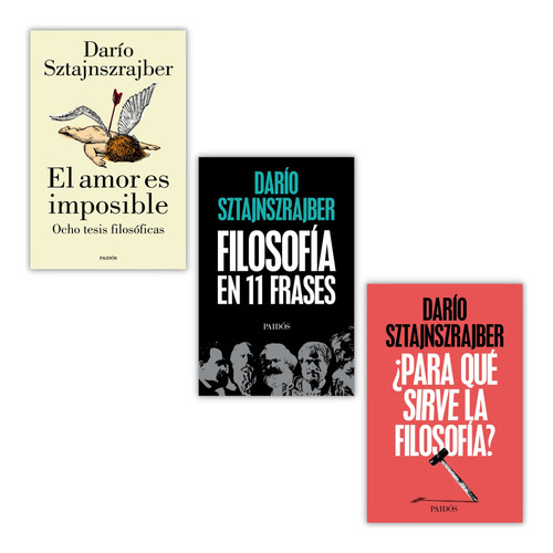 Pack Darío Sztajnszrajber (3 Libros) - Filosofía