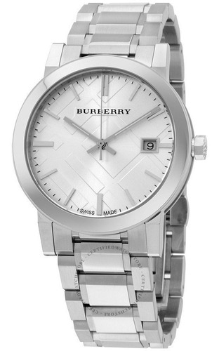 Reloj Burberry Clásica Bu9000 De Acero Inoxidable  