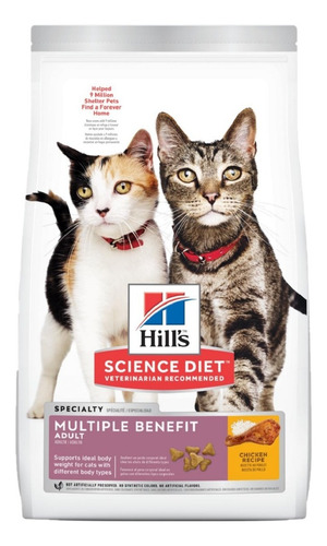 Alimento Hills Multibenefit Gato 3.2kg