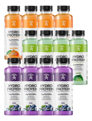 Moving Hydro Protein Uva 6 X 500ml