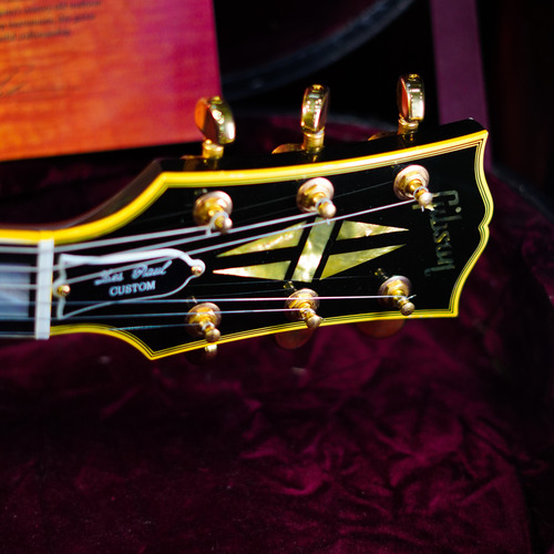 Guitarra Gibson Les Paul R7 Custom Shop Reissue Black Beauty Destro Preto Ébano (Usado)