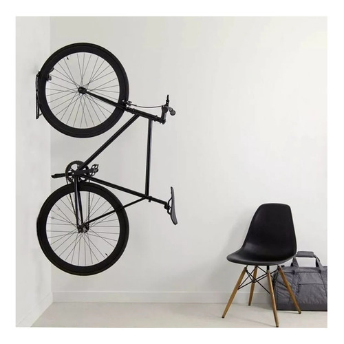 Imagen 8 de 8 de Porta Bicicleta Para Muralla Colgador De Bicicleta Impowick
