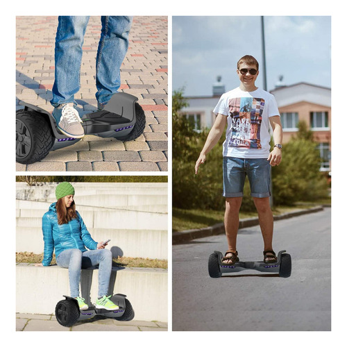 Tomoloo Hoverboard - Patinete De Dos Ruedas De 8.5 Pulgadas