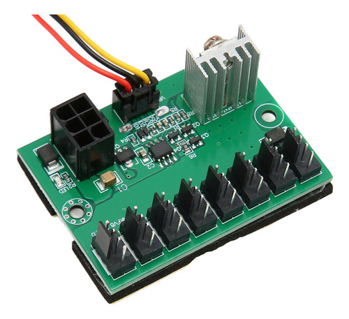 Cable Pwm Fan Hub Dc 12 V, 8 Vías, Controlador De Velocidad