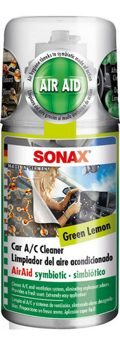 Sonax Limpiador De Aire Acondicionado Para Carro 100 Ml