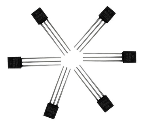 100pcs Tl431 Tl431a 431 To-92 Estrechamente Benchmark Ic