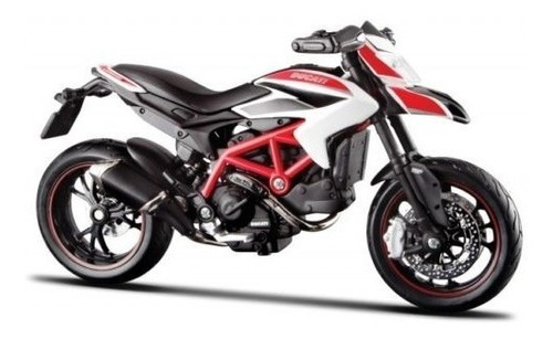 Moto Ducati Hypermotard Sp 2013, Maisto, Escala 1/12