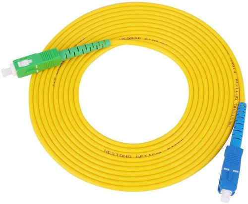 Cable De Fibra Optica 20 Metros Para Internet Router Antel