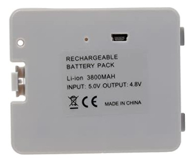 Pack Batera Recargable 3800mah Para Wii Fit Balance Board
