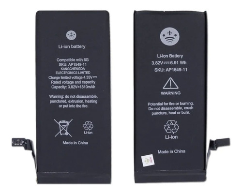 Imagem 2 de 5 de Bateira Apple iPhone 6 1810mah Anatel Certificado Original