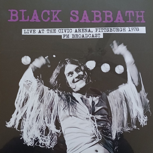 Black Sabbath Live At The Civic Arena Pittsburgh 1978 Vinil 