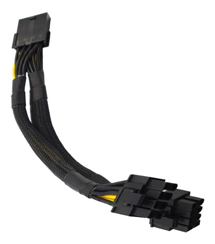 Imagen 6 de 7 de Cable Adaptador Splitter 8 Pin A 2x Pcie 8 Pin 6+2 Reforzado