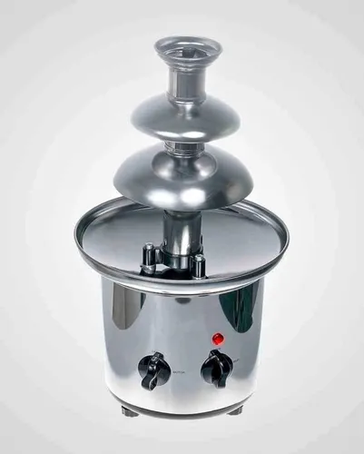 comprar Fuente Chocolatera  De 4 Pisos Acero Inoxidable - Eventos