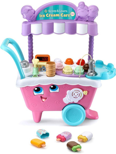 Leapfrog Scoop And Learn Ice Cream Cart Deluxe (empaque Sin 