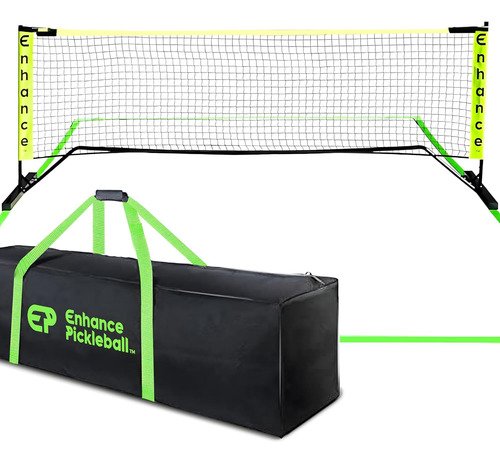 Mini Cancha De Pickleball - Red De 10' Y Líneas De 7'