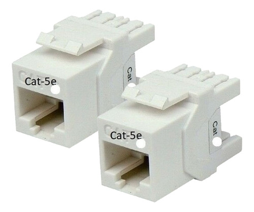 Ficha Conector Jack Rj45 Cat 5e Koion Red Telefonia Pack X2