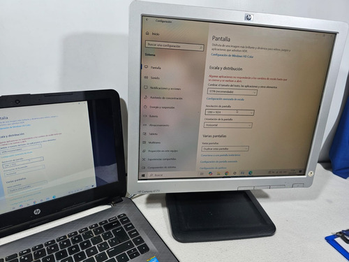 Monitor Hp Compact Le1711 Gris (Usado)