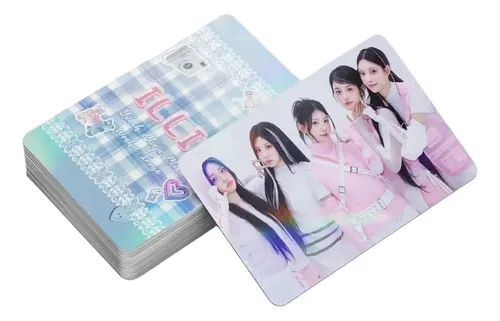 Vphotocard Illit 60 Fotos Kpop Fotocard + 64 Adesivos 124 Un