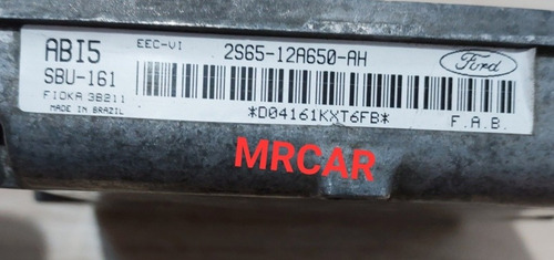 Módulo Injeção Ford Fiesta 1.0 Abi5 2s65-12a650- Ah Original (Usado)
