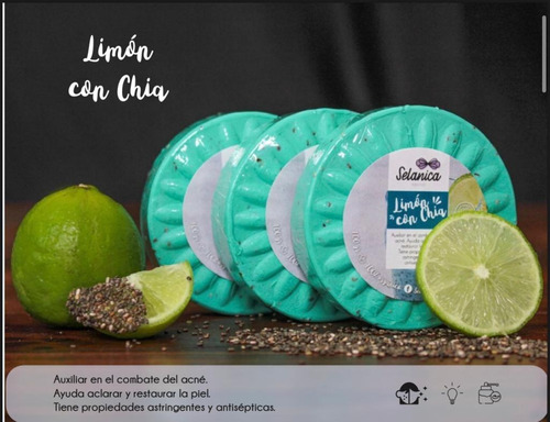 Limón Con Chía 100% Orgánico 100% Artesanal 