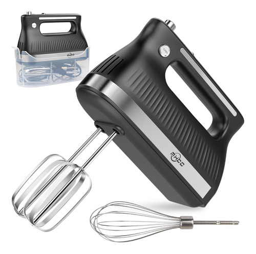 Mhcc 5-speed Electric Hand Mixer With Snap-on Storage Ca.