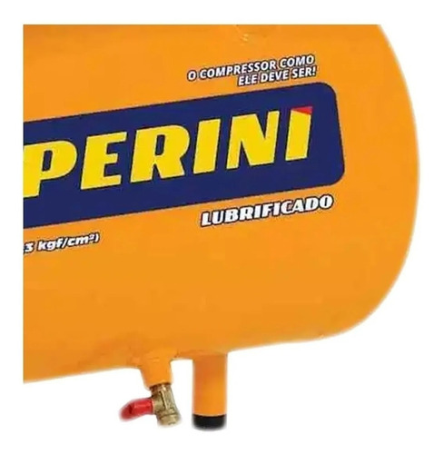 Compressor de ar elétrico portátil Chiaperini MC 7.6/21-2HP monofásica 21L 2hp 220V laranja