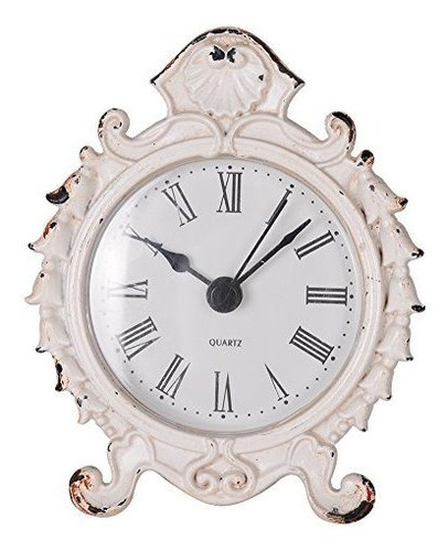 Nikky Home Reloj De Mesa Pequeño, Redondo, Pequeño, Estilo