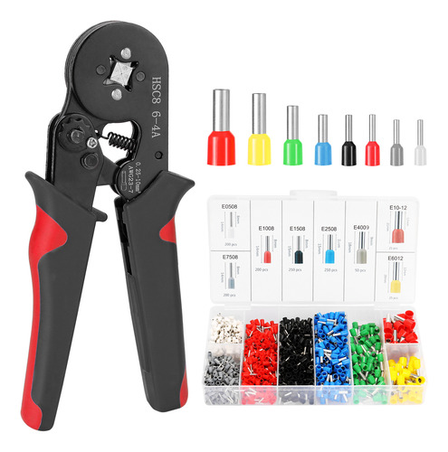 Terminal De Crimpado Pliers Crimper Con Extremos Altos De Al