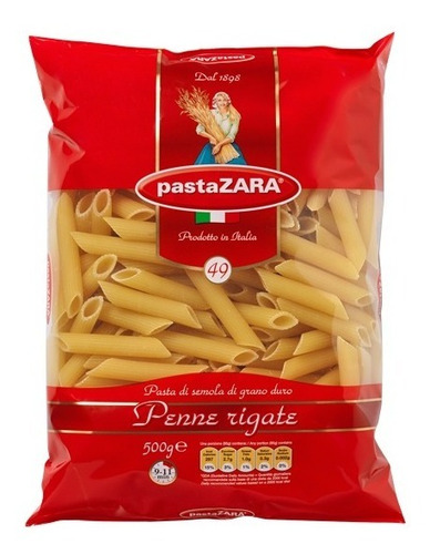 Fideos Penne Italianos Pastazara