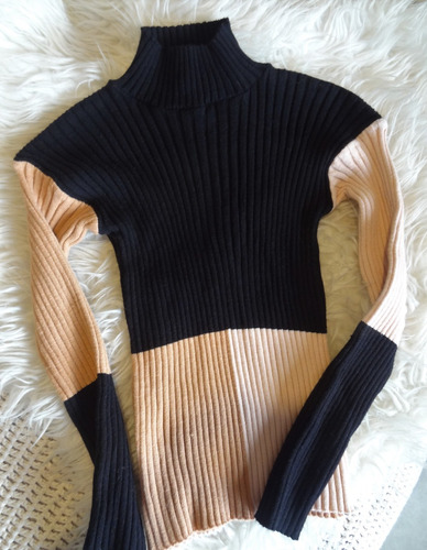 Sweater Polera Lana Talle Unico