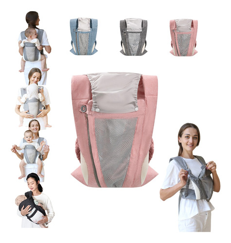 Mochila Cangurera Para Bebé Ergonómica De 3-36 Meses 