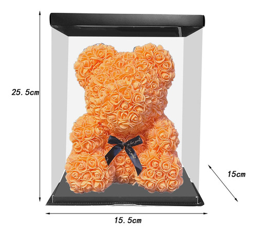 Regalos Del Día De La Madre Del Oso De La Flor Naranja